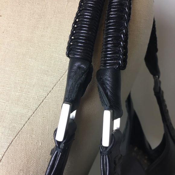 Michael Kors Black Leather Handbag - Picture 4 of 7